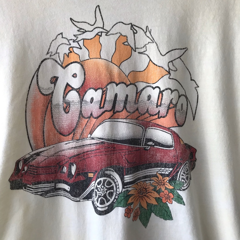 General Motors Yellow Camaro Graphic Tee T-shirt M - Picture 3 of 12